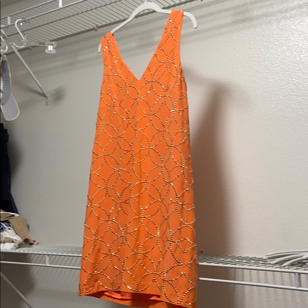Trina Turk beaded mini dress